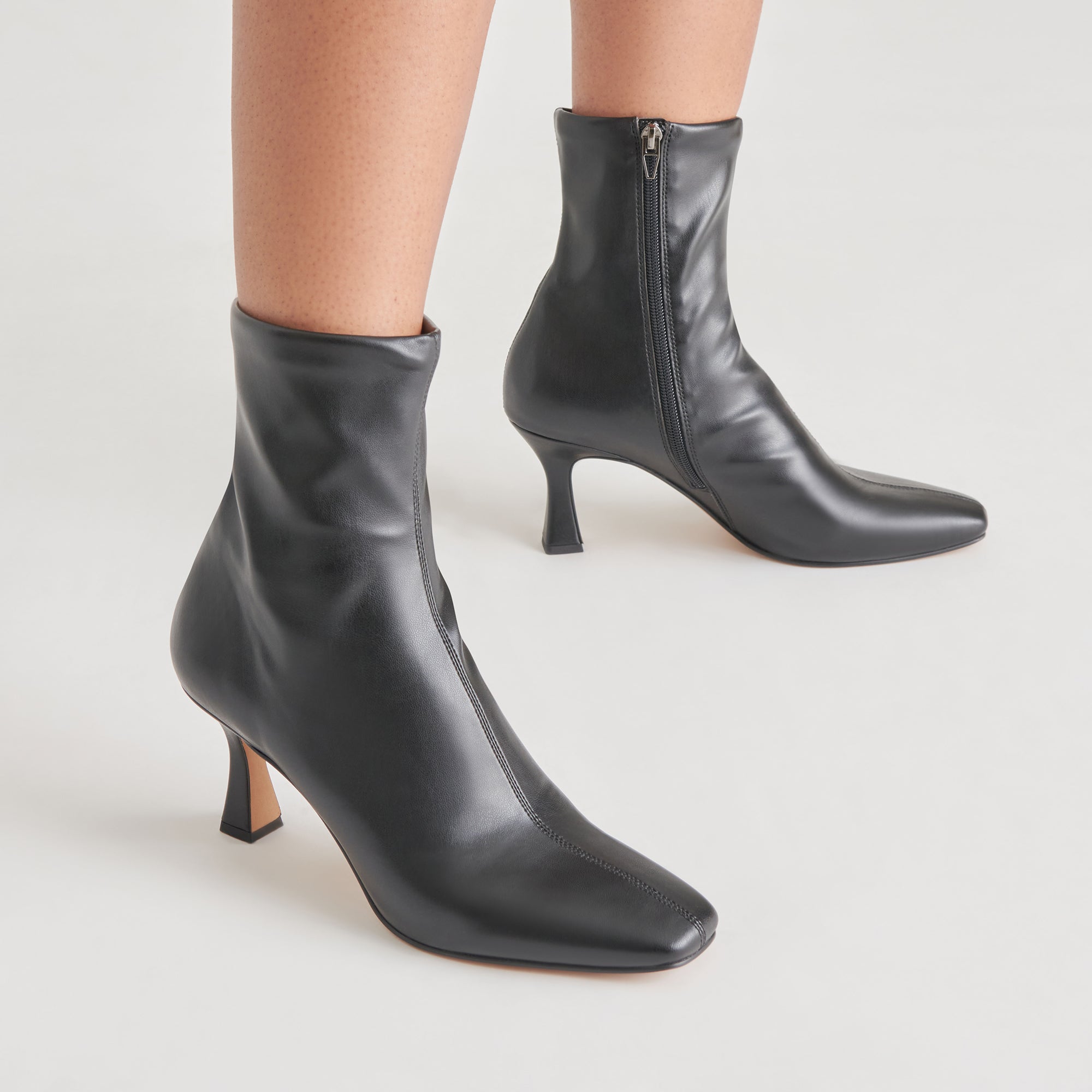 GLAMOR WIDE CALF BOOTS BLACK STELLA - Image 2