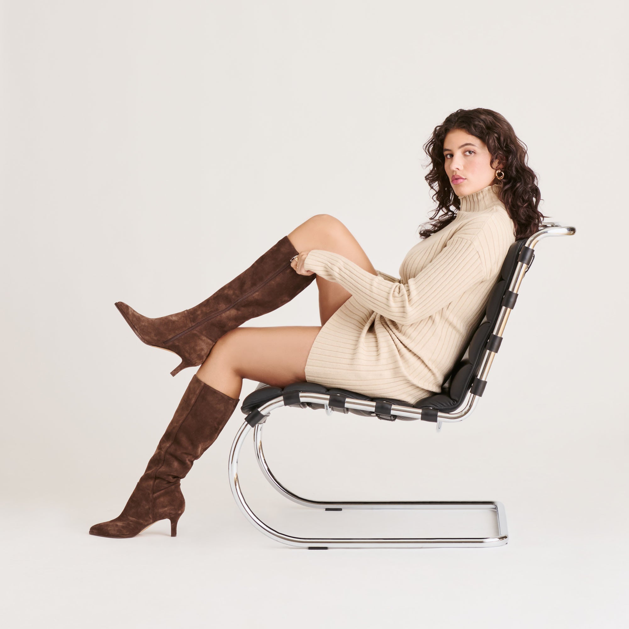 ALDY BOOTS DK BROWN SUEDE - Image 5
