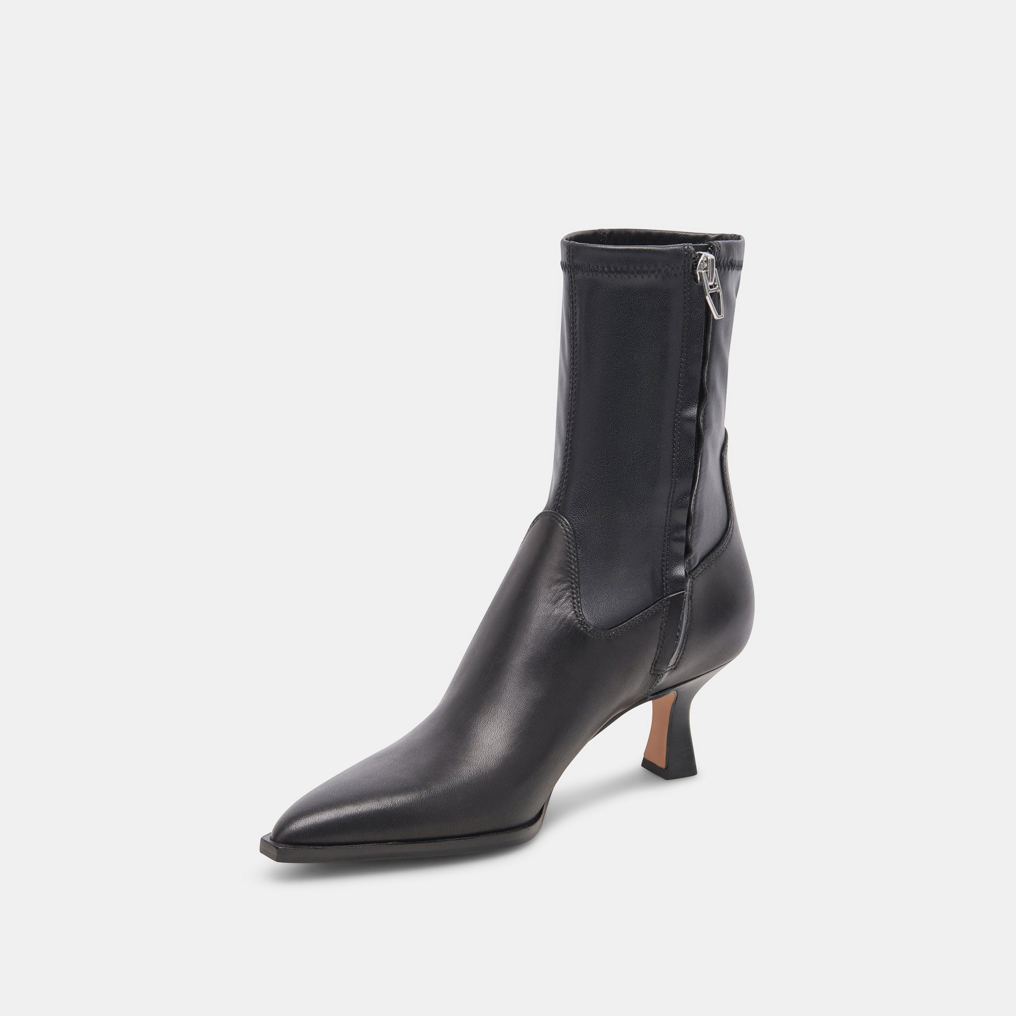 ARYA WIDE CALF BOOTS BLACK LEATHER - Image 10