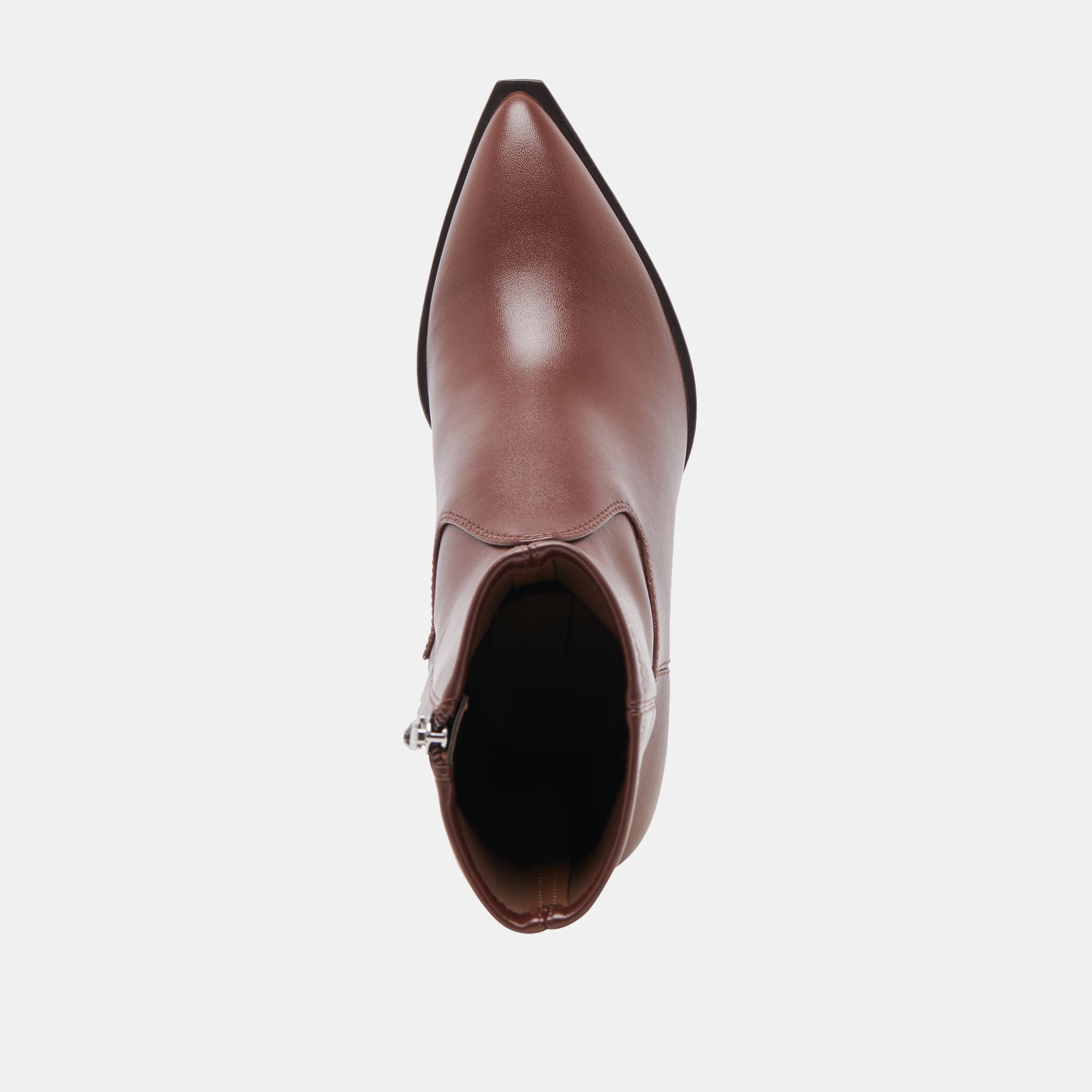 ARYA WIDE CALF BOOTS CHOCOLATE LEATHER - Image 9