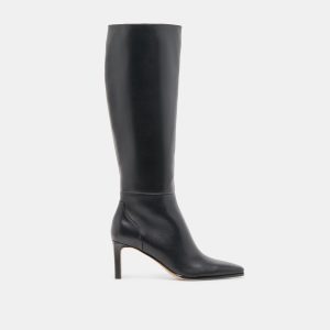 EMMI BOOTS BLACK LEATHER