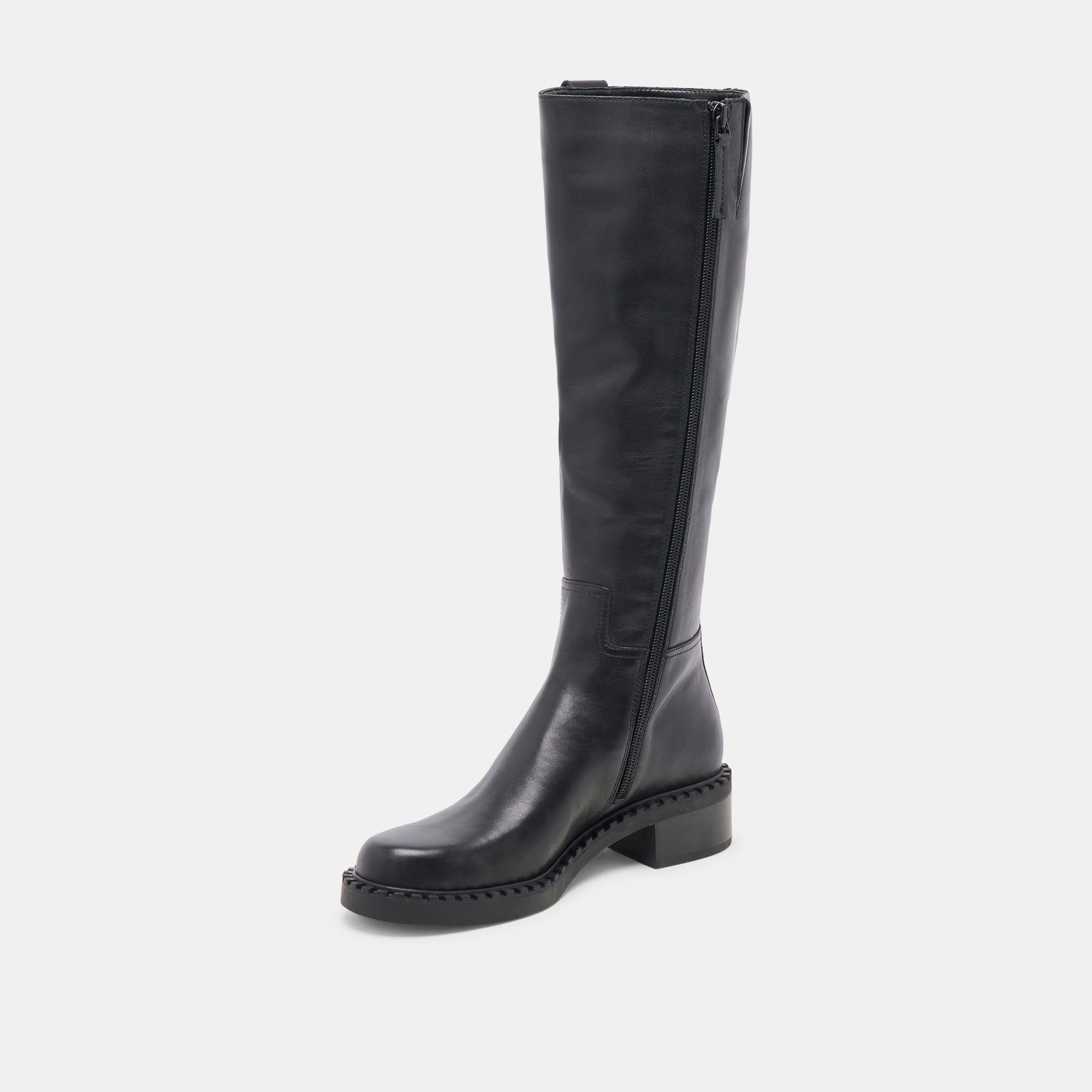 GLORY H2O EXTRA WIDE CALF BOOTS BLACK LEATHER - Image 10