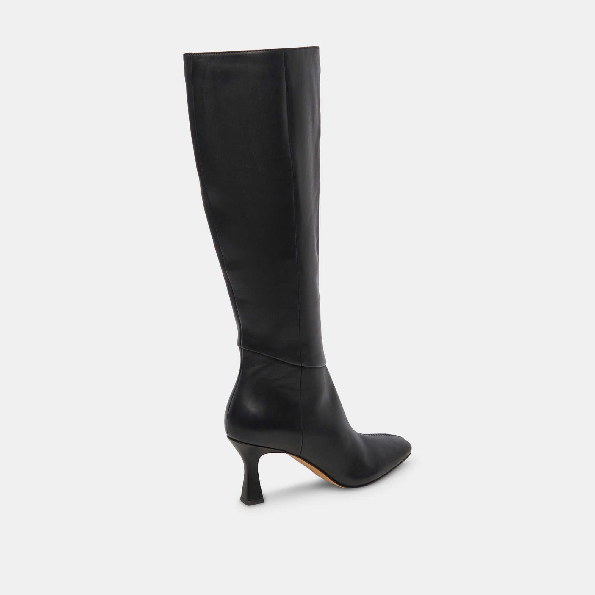 GYRA EXTRA WIDE CALF BOOTS BLACK LEATHER - Image 9