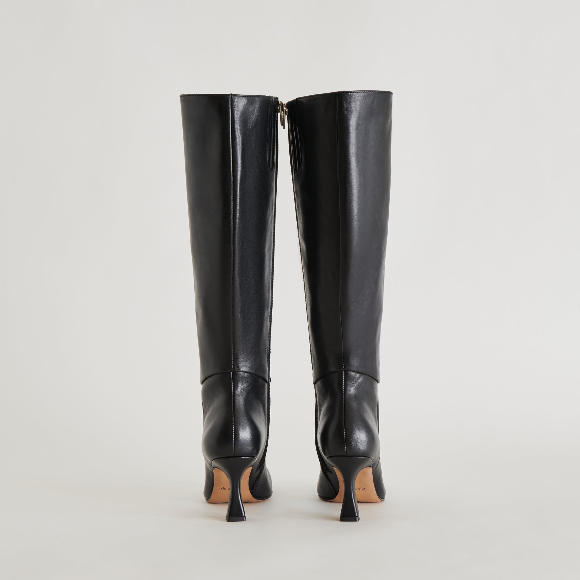 GYRA EXTRA WIDE CALF BOOTS BLACK LEATHER - Image 11