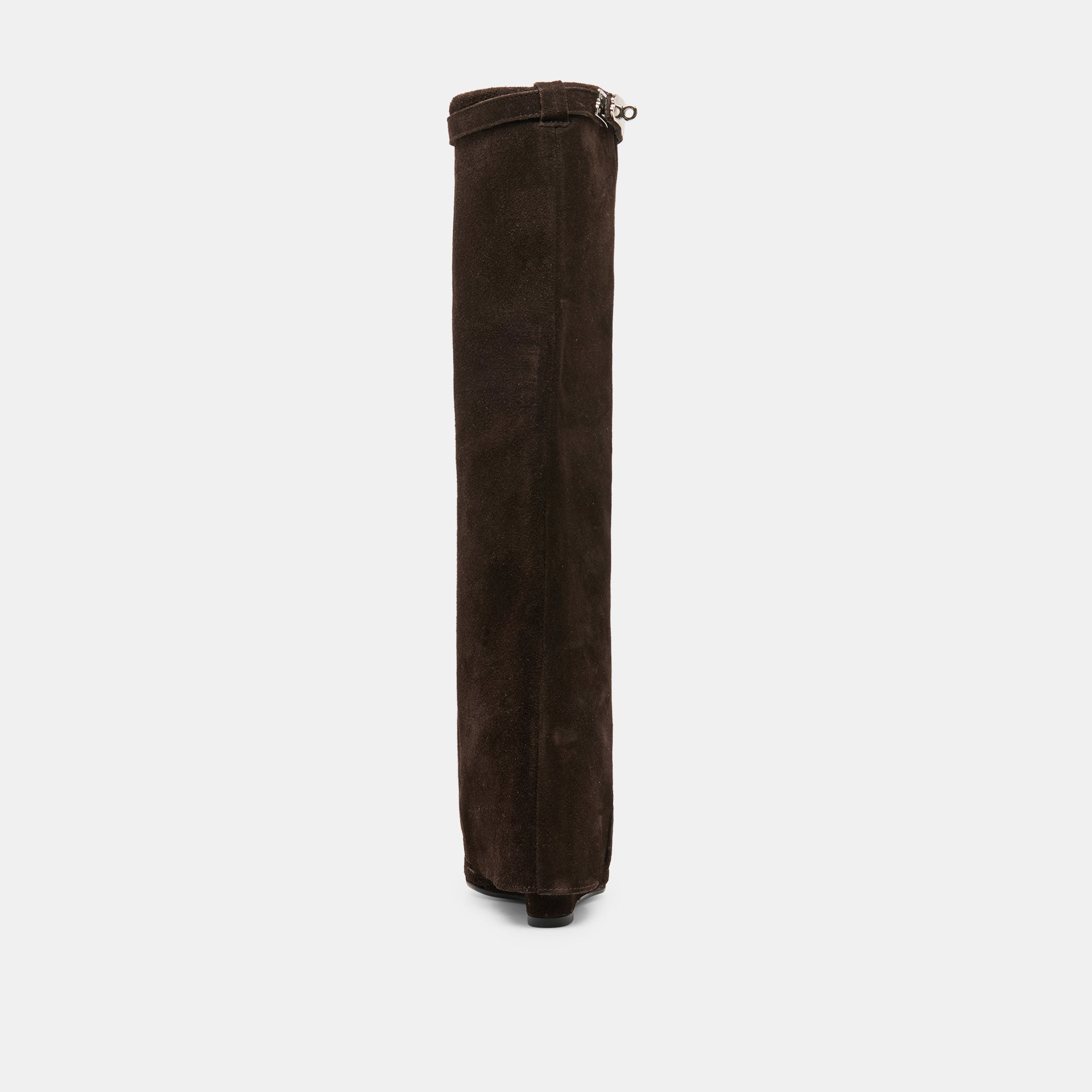 AGGY BOOTS DK BROWN SUEDE - Image 8
