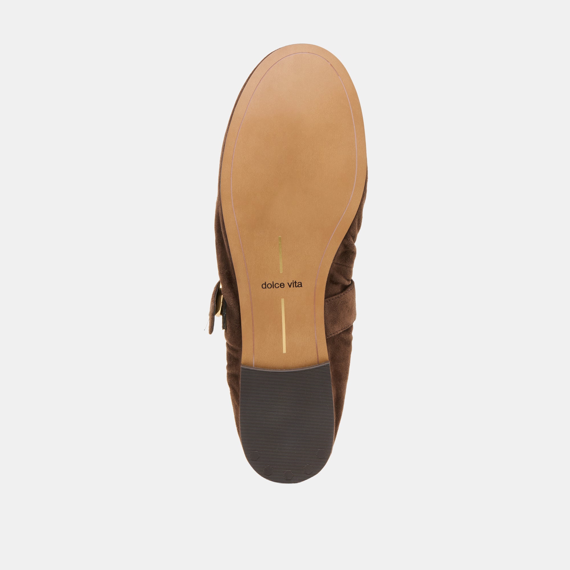 CAELY BALLET FLATS DK BROWN SUEDE - Image 15