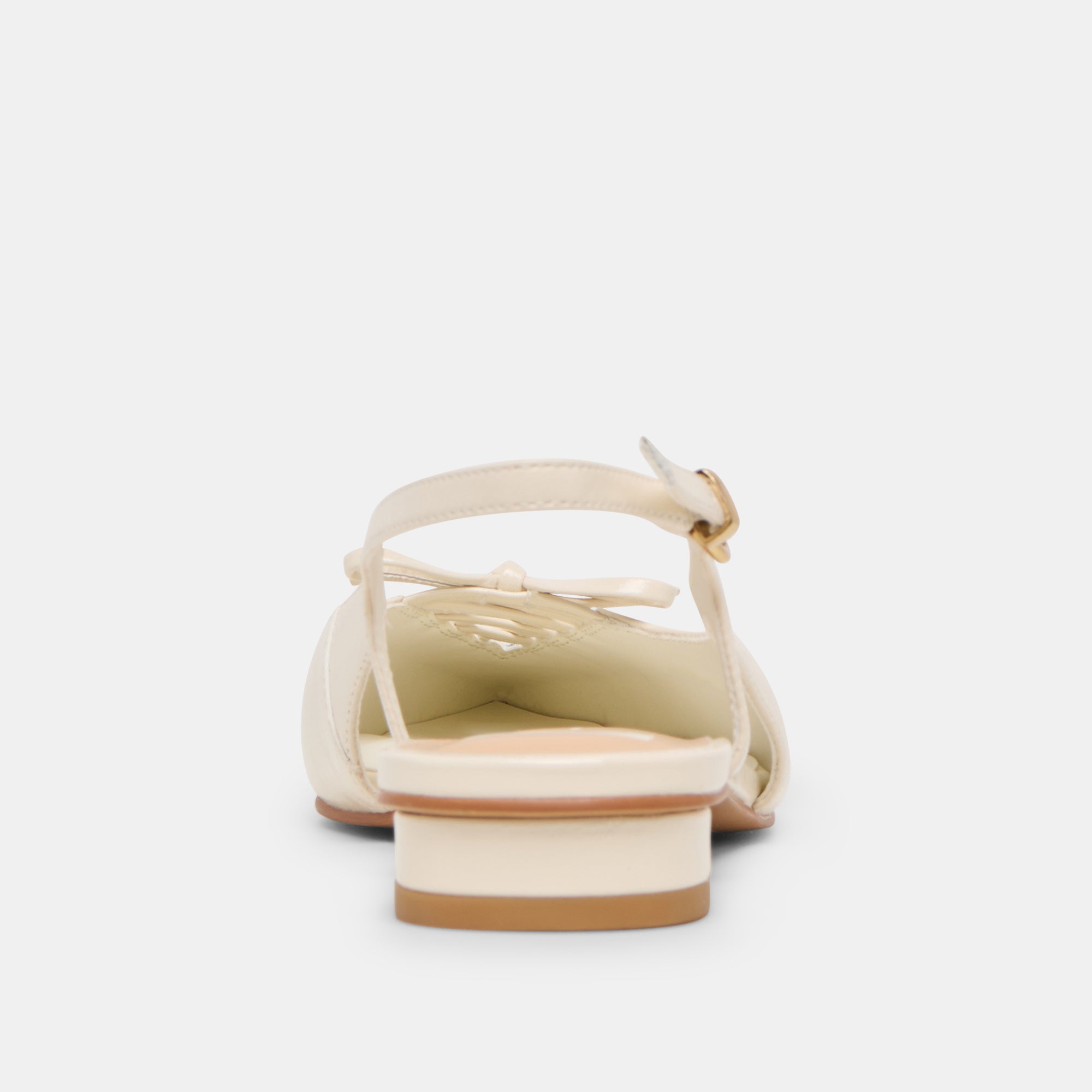 OWANA FLATS OFF WHITE LEATHER - Image 9