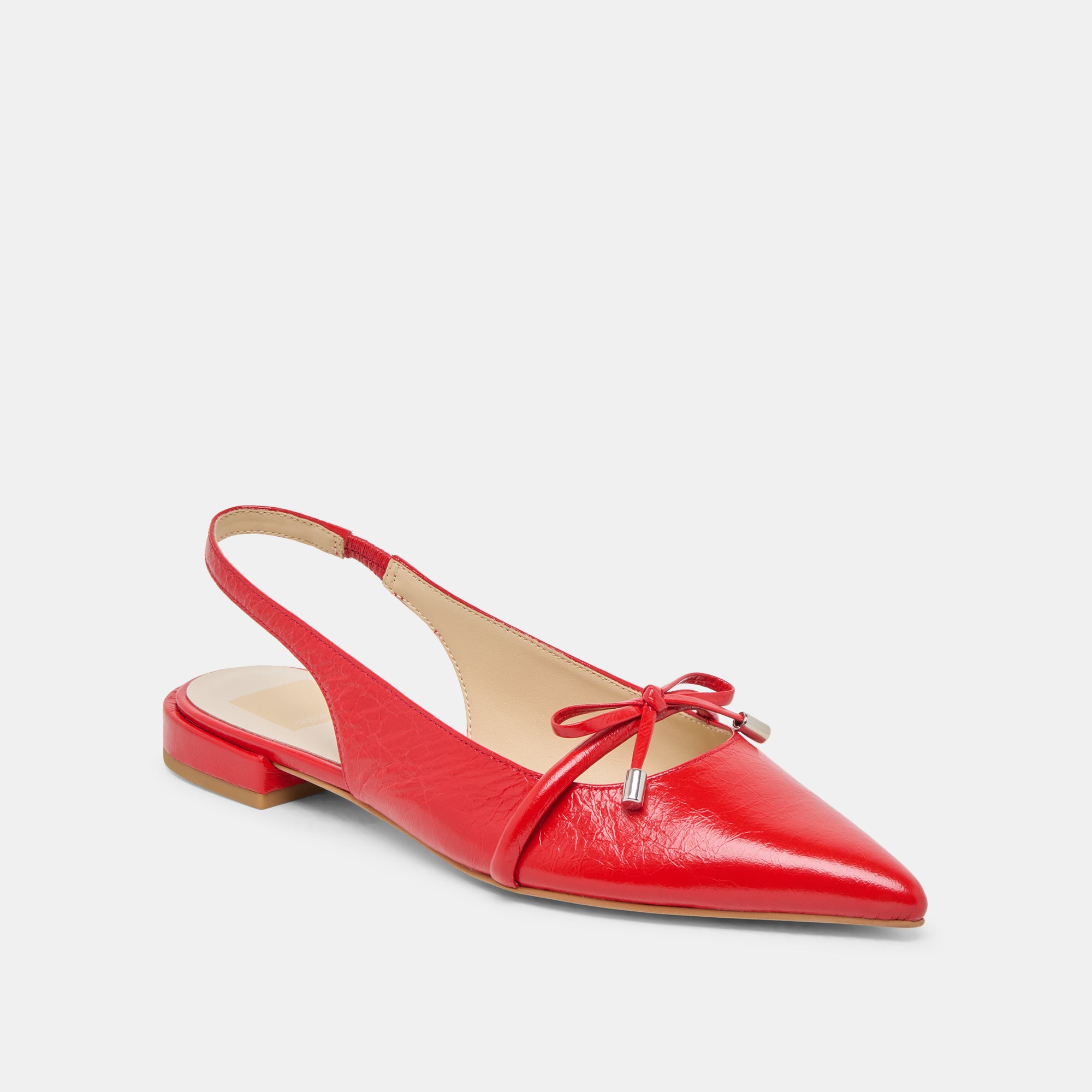 PAYGE FLATS CHILI CRINKLE PATENT - Image 3