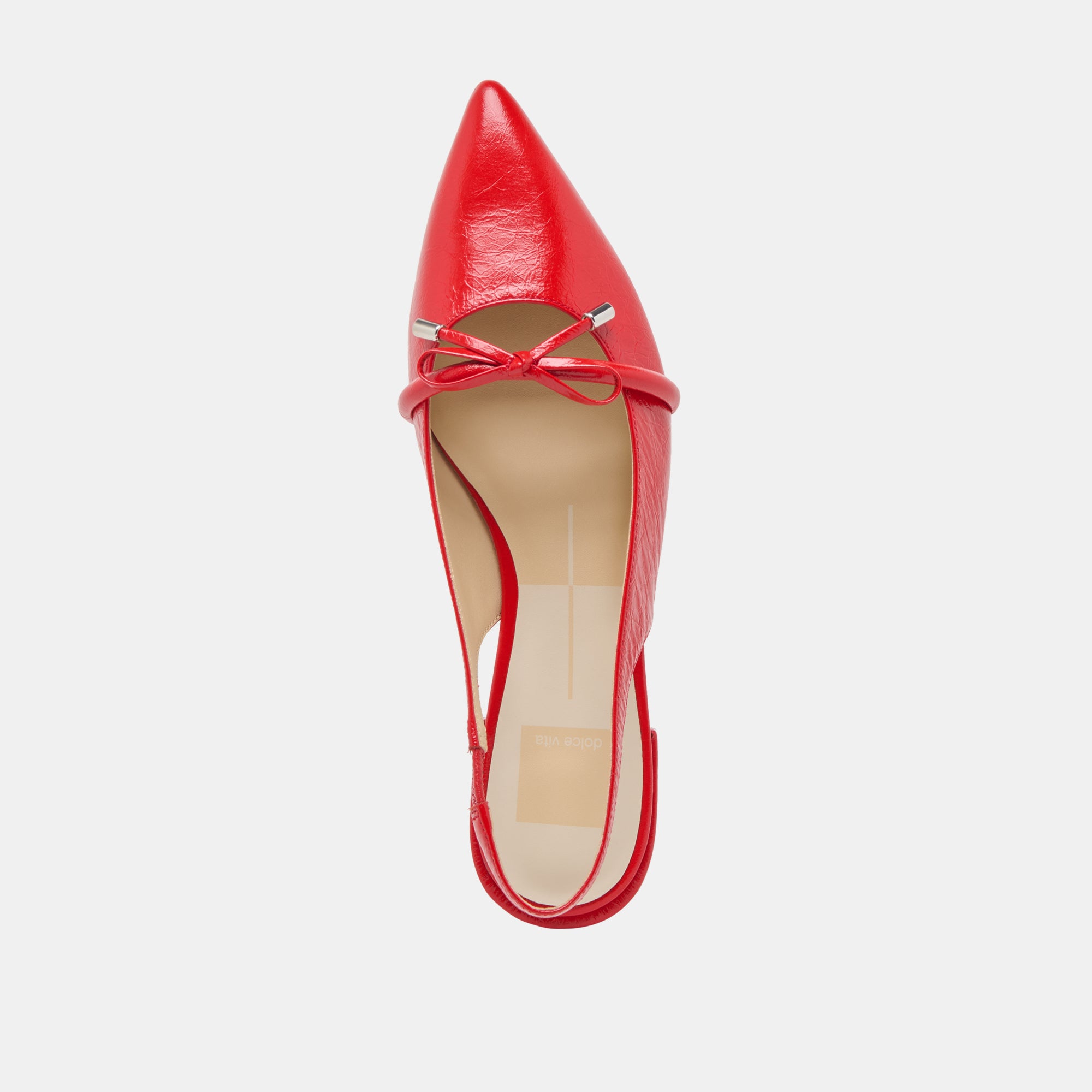 PAYGE FLATS CHILI CRINKLE PATENT - Image 10