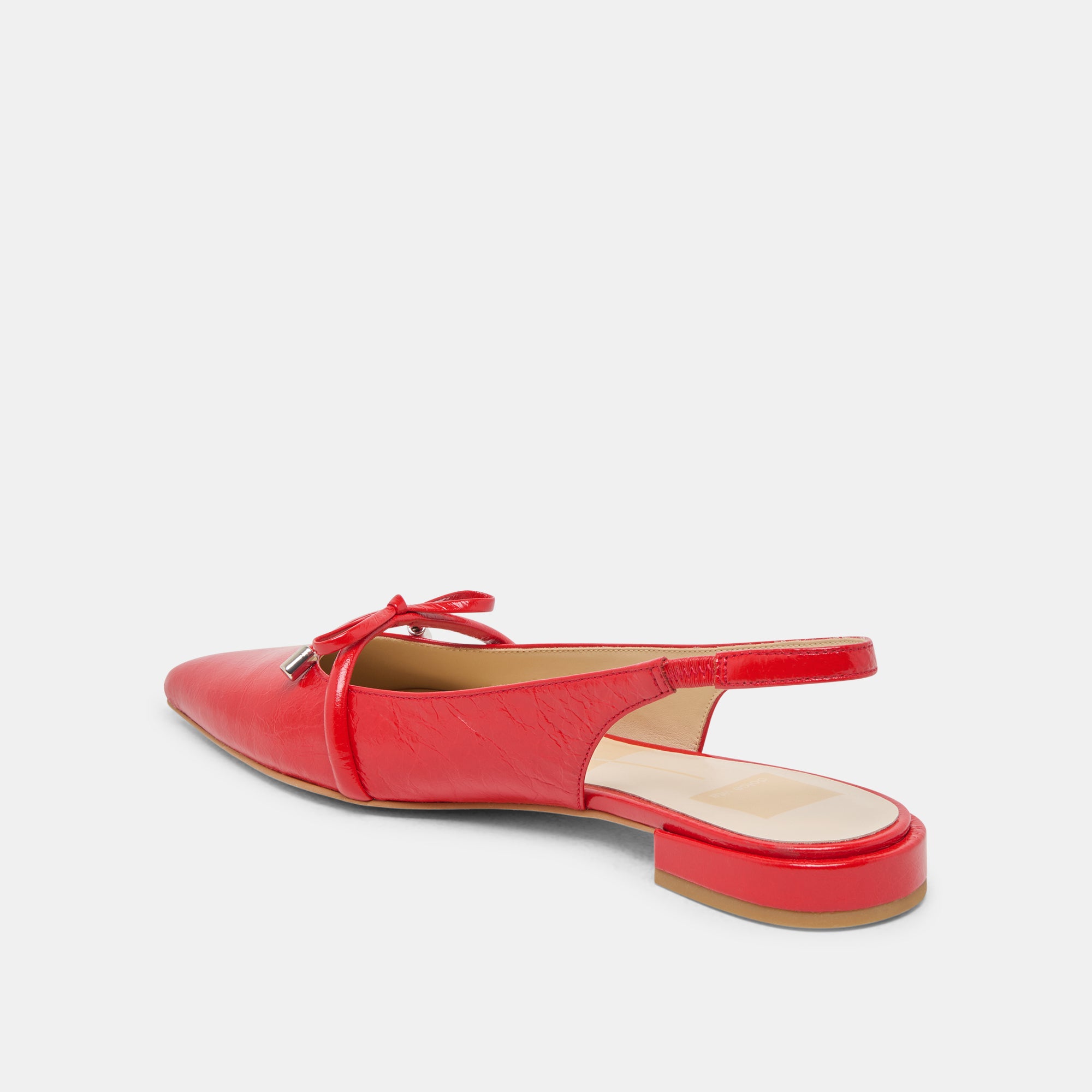 PAYGE FLATS CHILI CRINKLE PATENT - Image 7