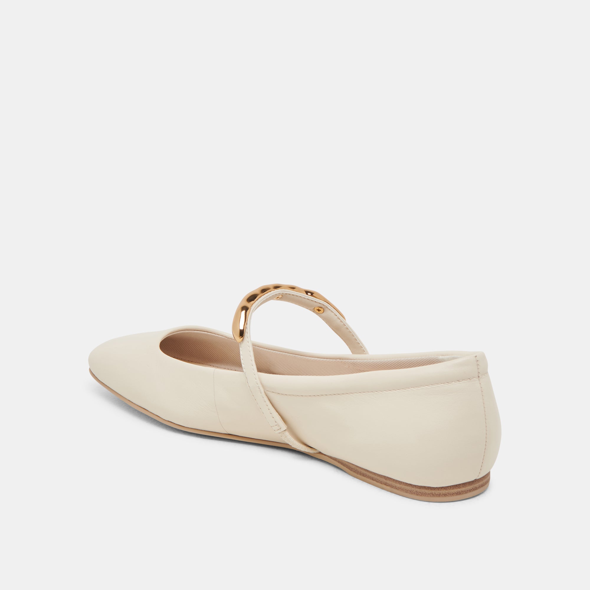 RADYA BALLET FLATS CREME LEATHER - Image 7