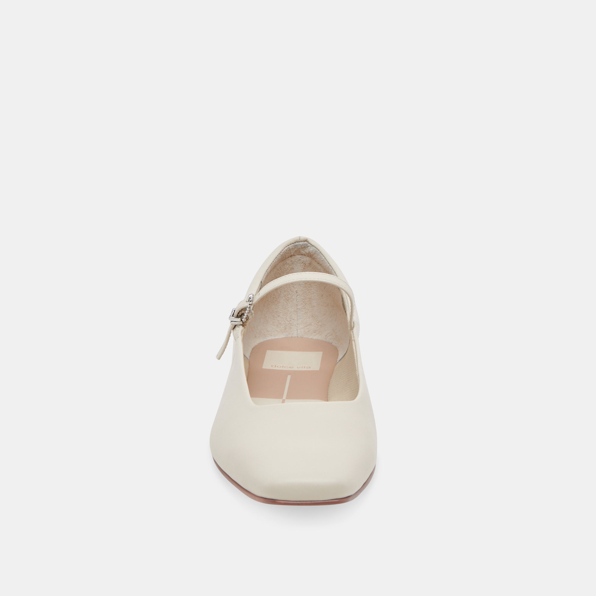 REYES BALLET FLATS IVORY LEATHER - Image 13