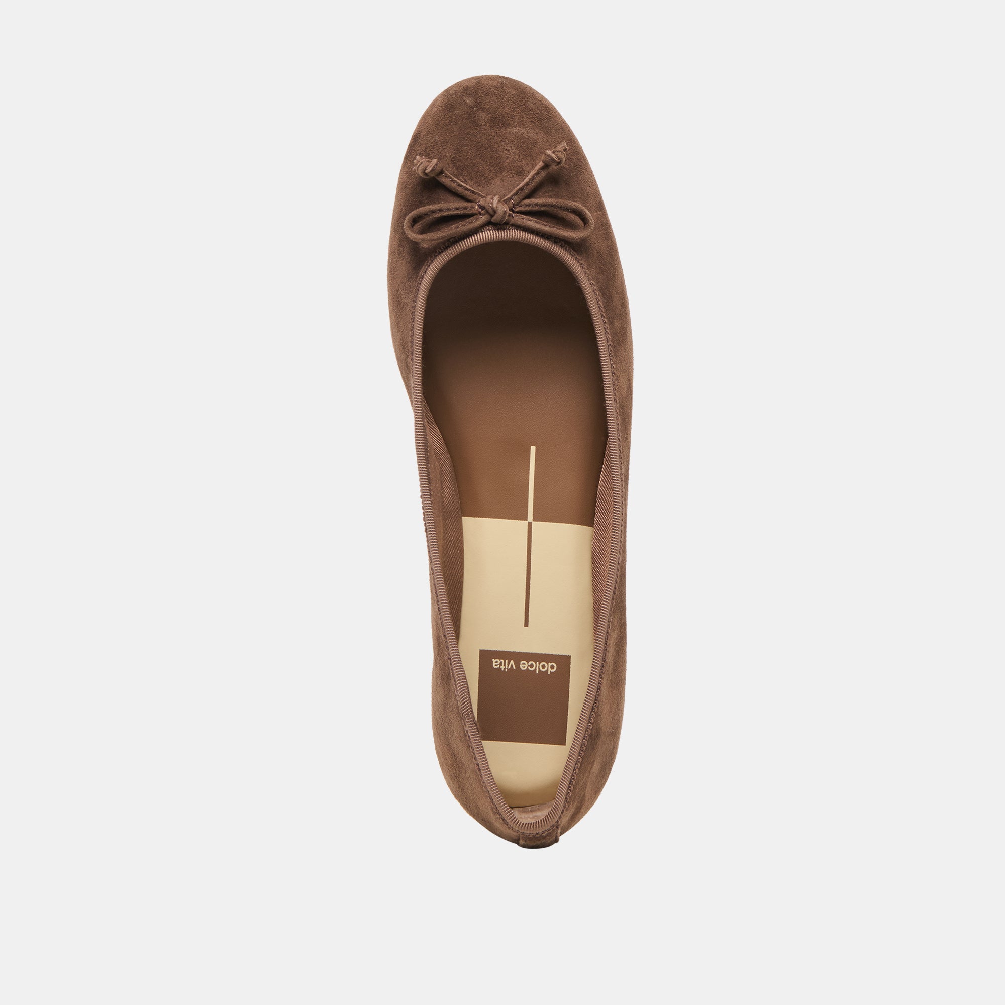 RITLA BALLET FLATS DK BROWN SUEDE - Image 12