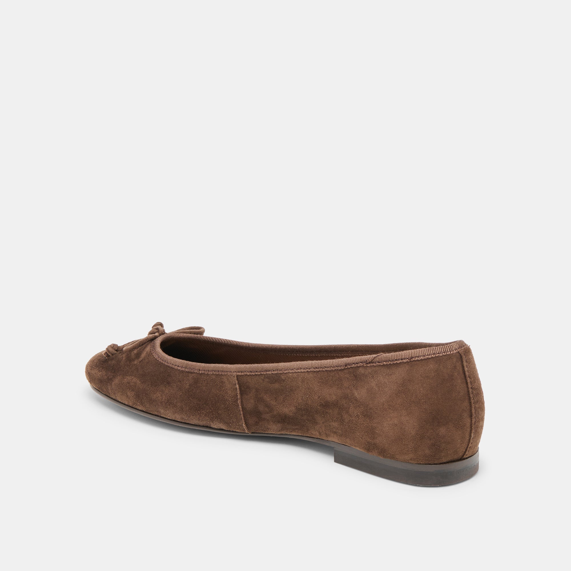 RITLA BALLET FLATS DK BROWN SUEDE - Image 9