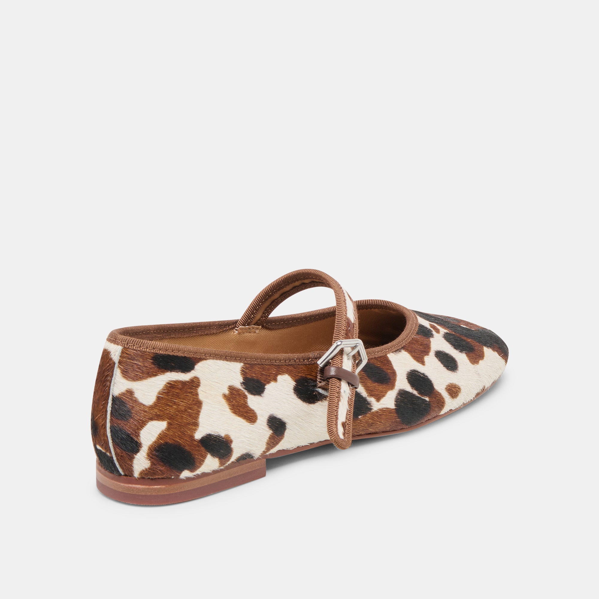 ROSLYN BALLET FLATS COCOA TAURUS CALF HAIR - re:vita - Image 5