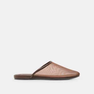GENI FLATS CHOCOLATE MESH