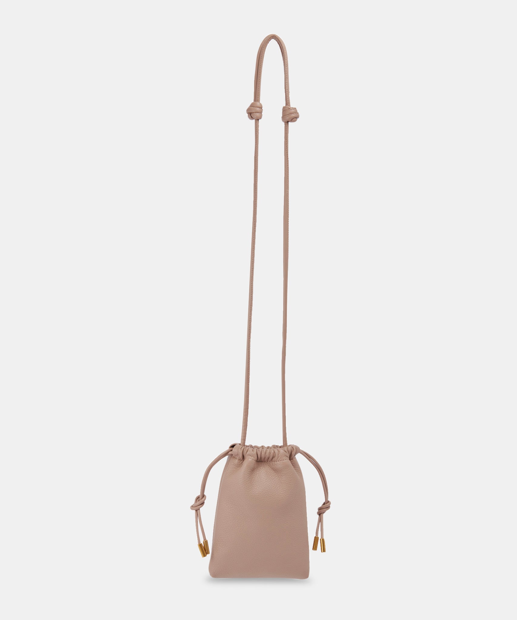 EVIE PHONE POUCH CAFE LEATHER - Image 8