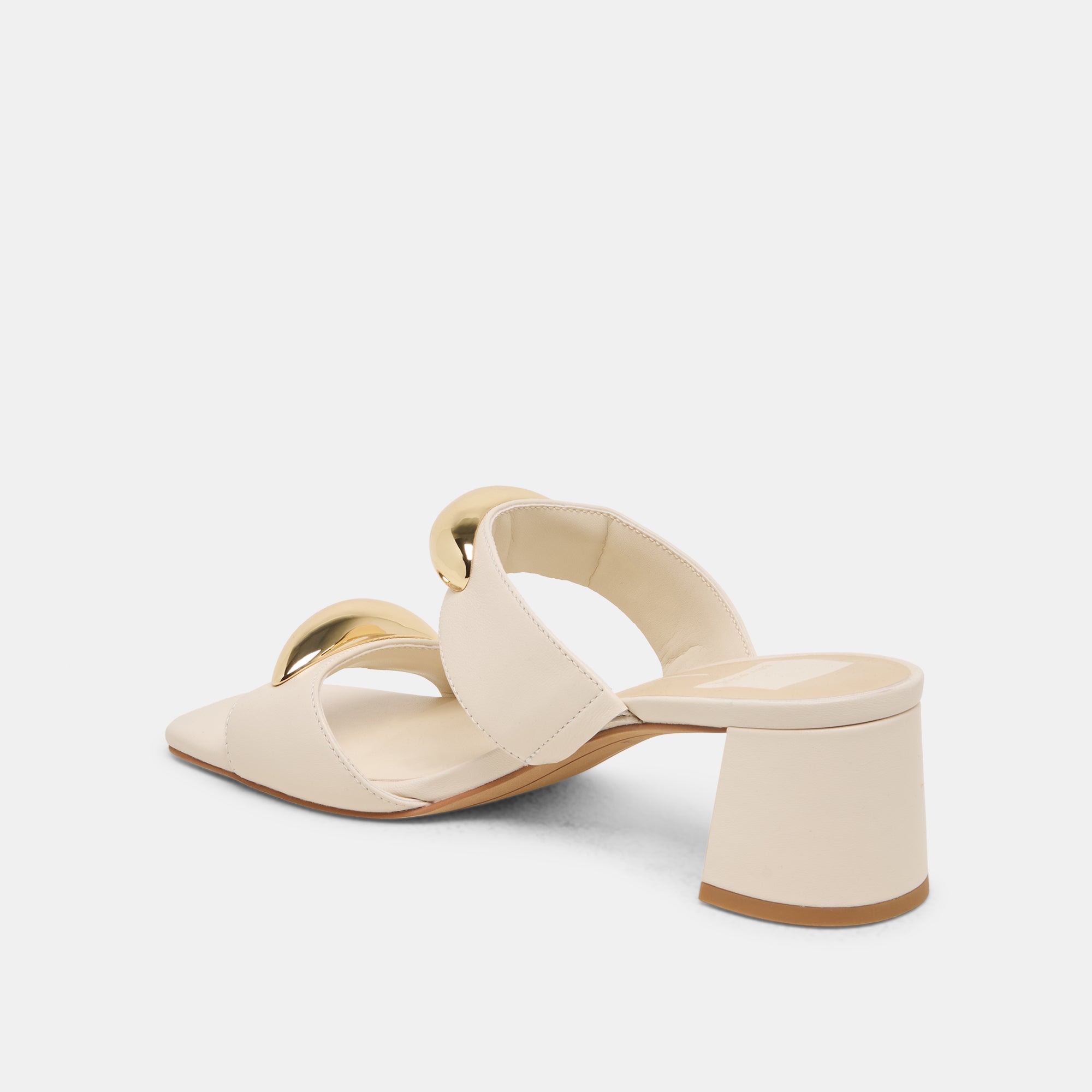 BARNET HEELS BONE LEATHER - Image 5
