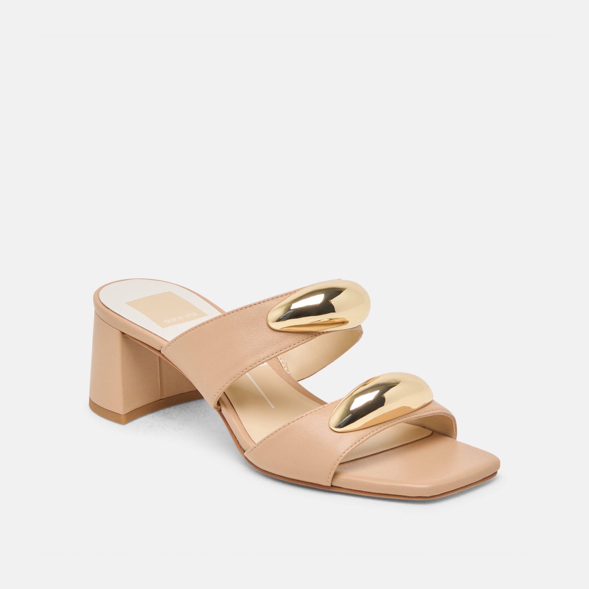 BARNET HEELS LIGHT TAN LEATHER - Image 3