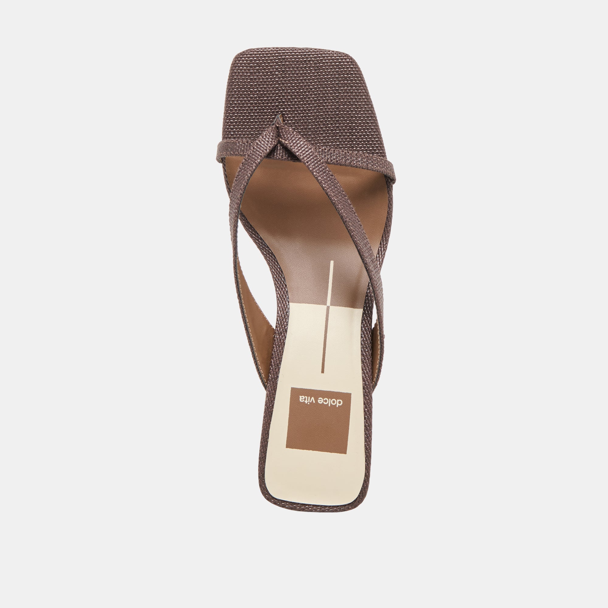 BREVEL HEELS CHOCOLATE RAFFIA - Image 12
