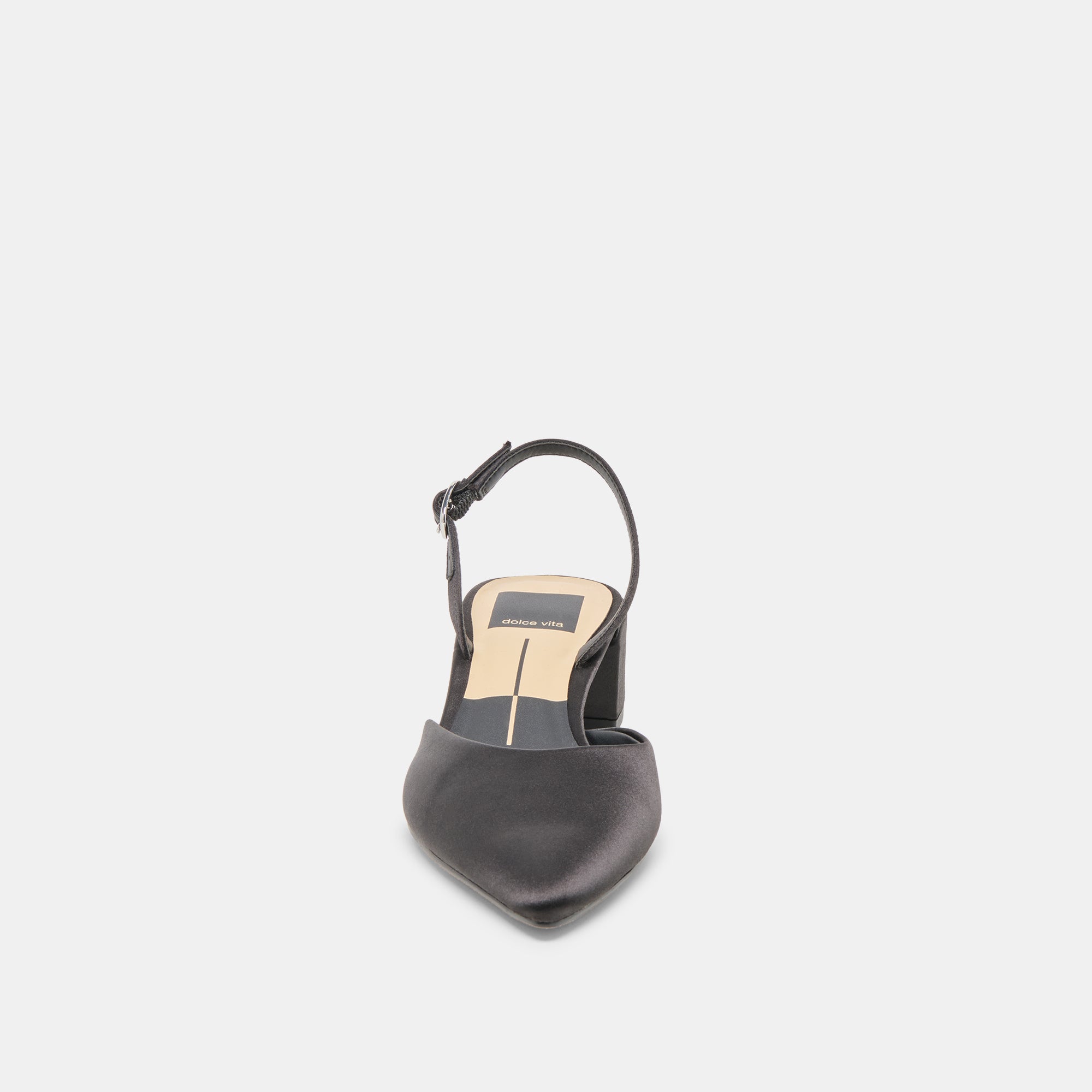 CAREL HEELS ONYX SATIN - Image 7