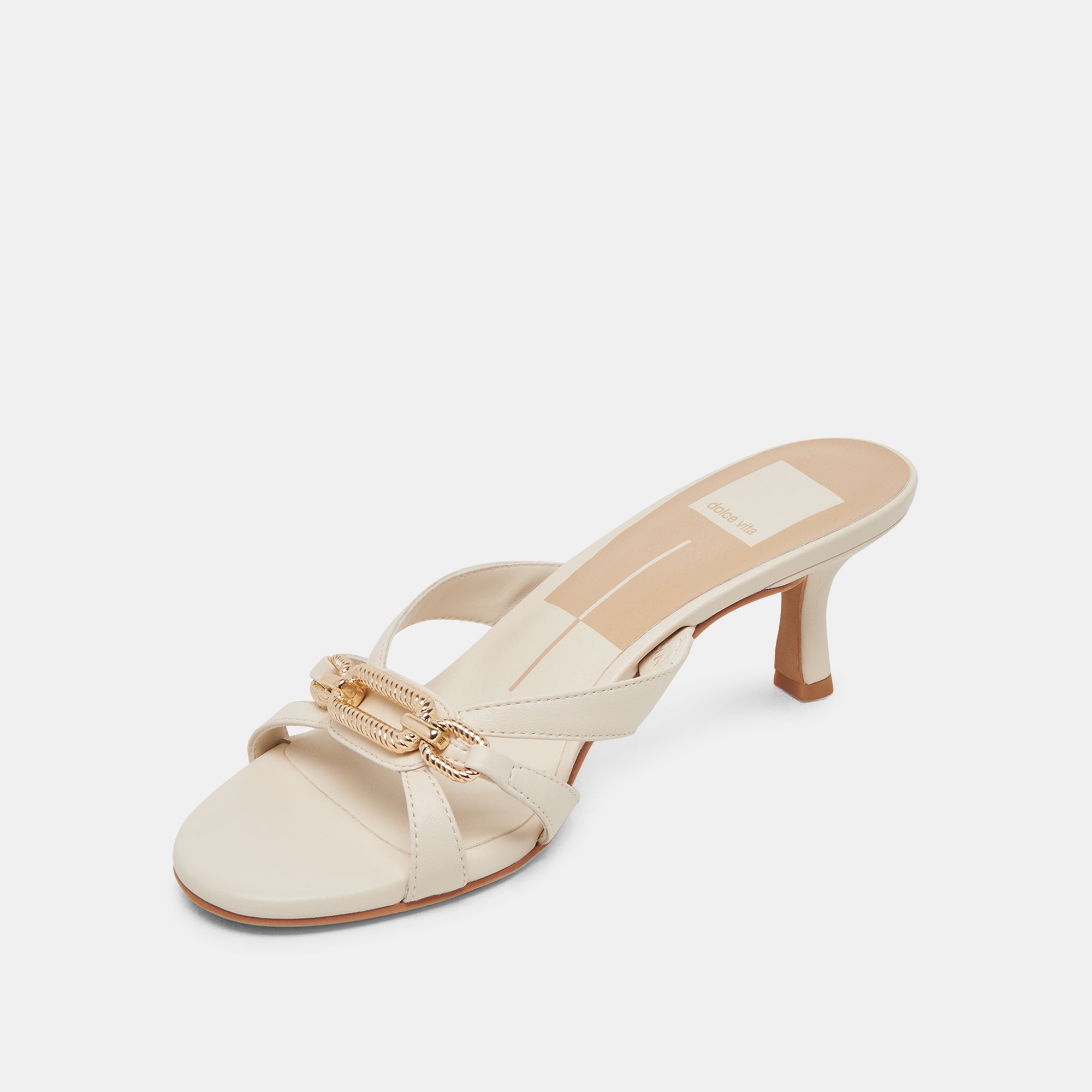 LERAH HEELS BONE LEATHER - Image 4
