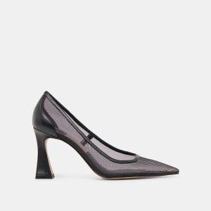 MALORY HEELS ONYX MESH