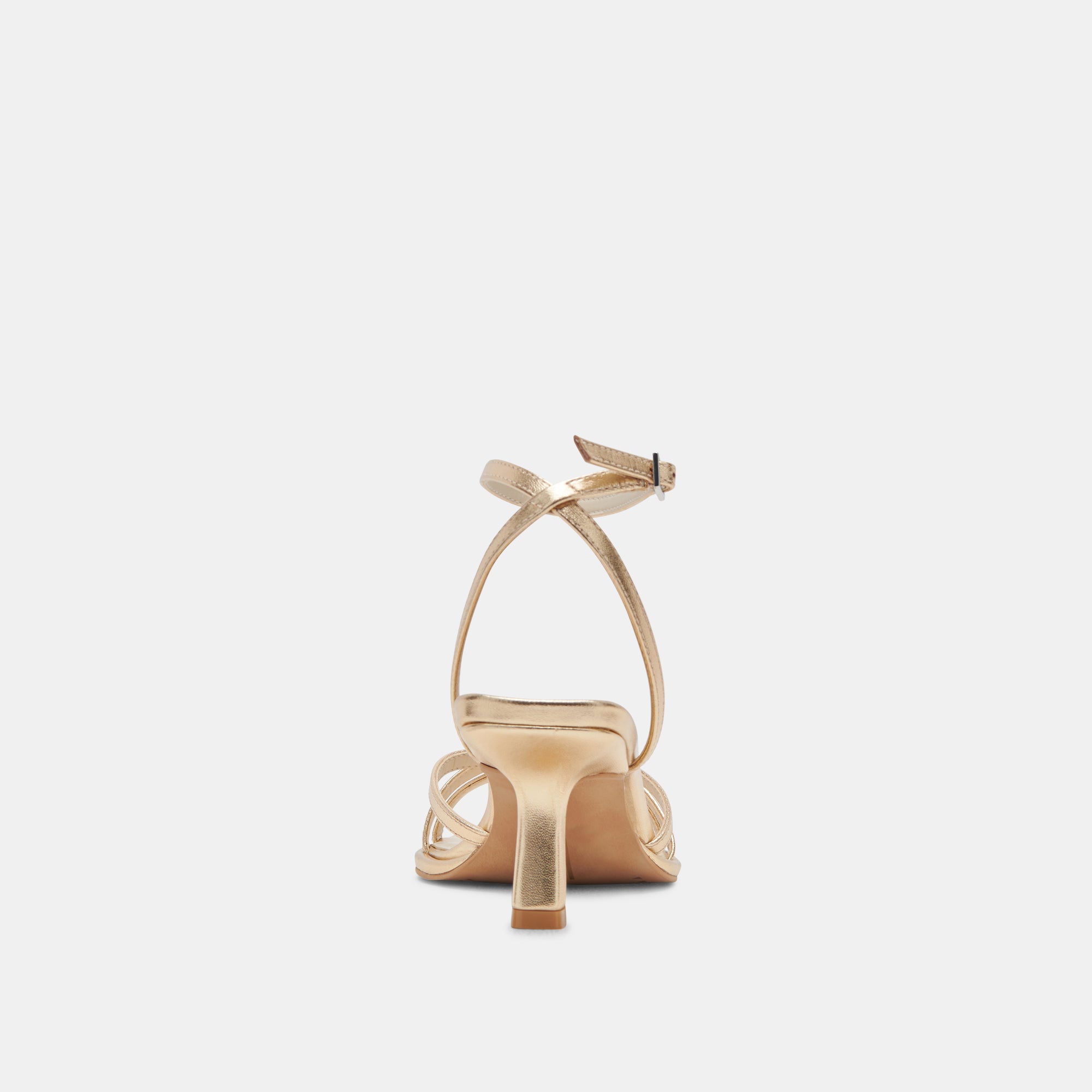 MANJI HEELS LIGHT GOLD METALLIC LEATHER - Image 12