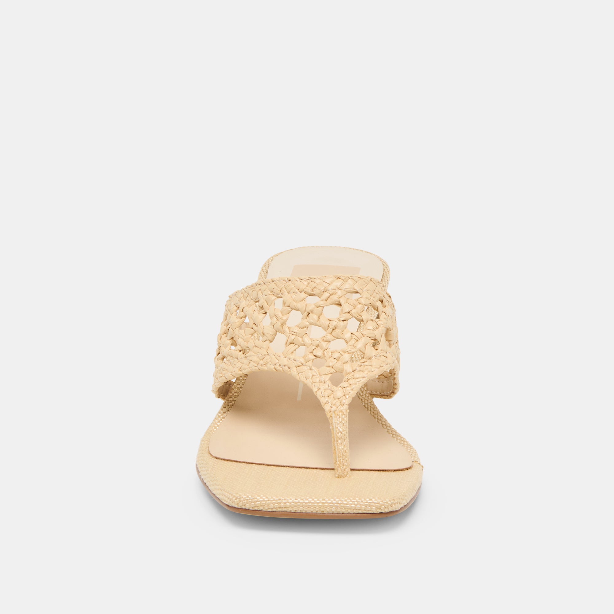 BARLO HEELS LT NATURAL WOVEN RAFFIA - Image 10