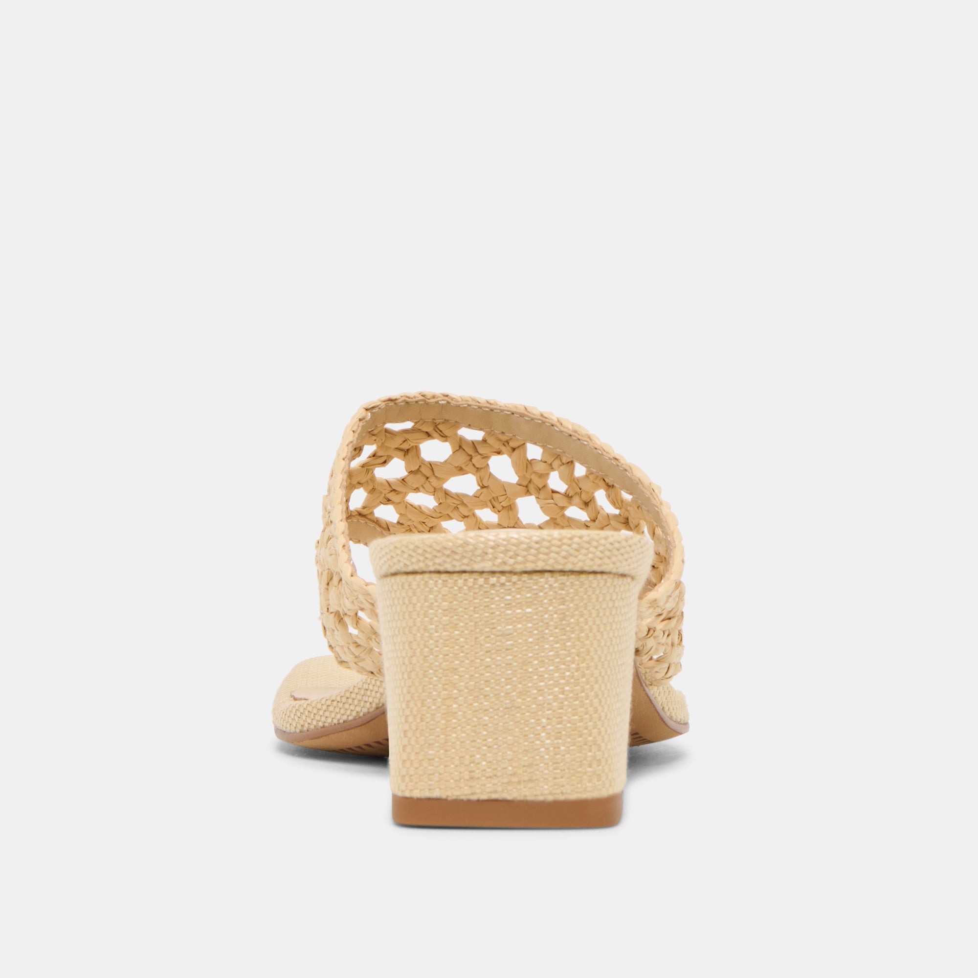 BARLO HEELS LT NATURAL WOVEN RAFFIA - Image 11