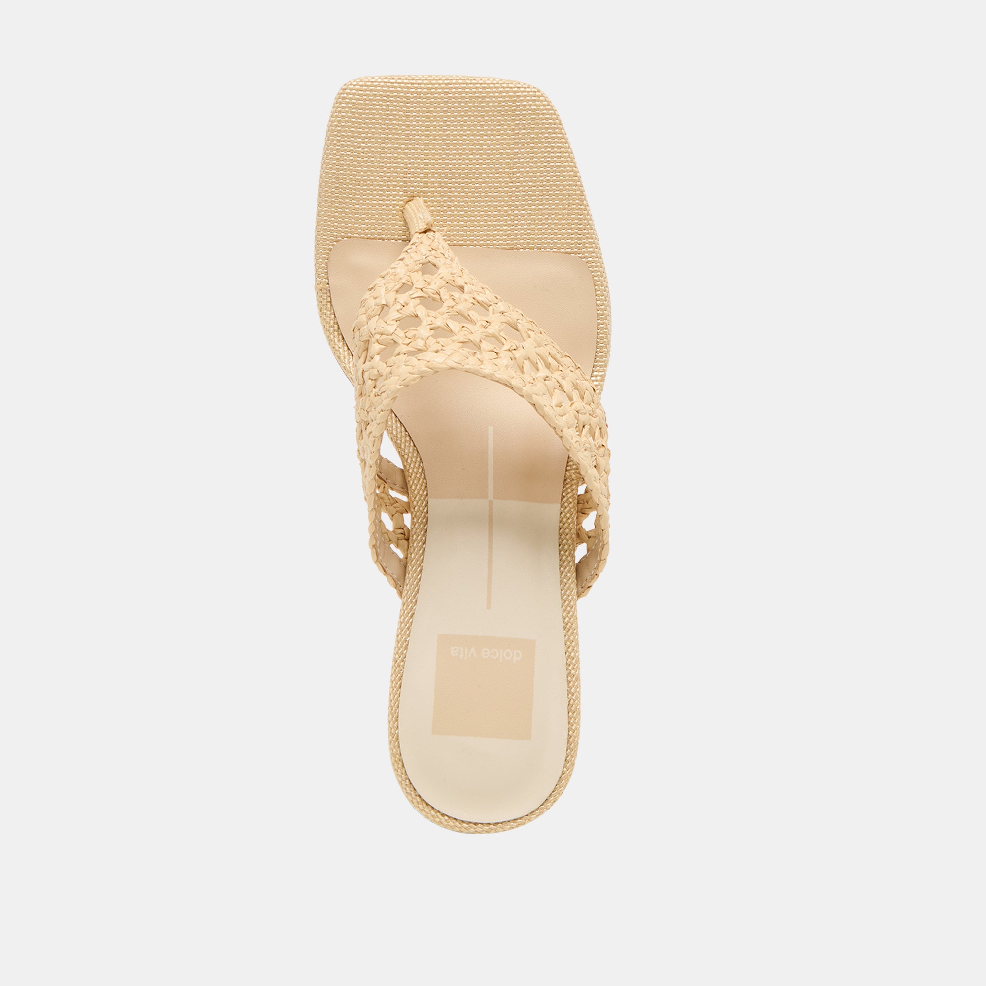 BARLO HEELS LT NATURAL WOVEN RAFFIA - Image 12