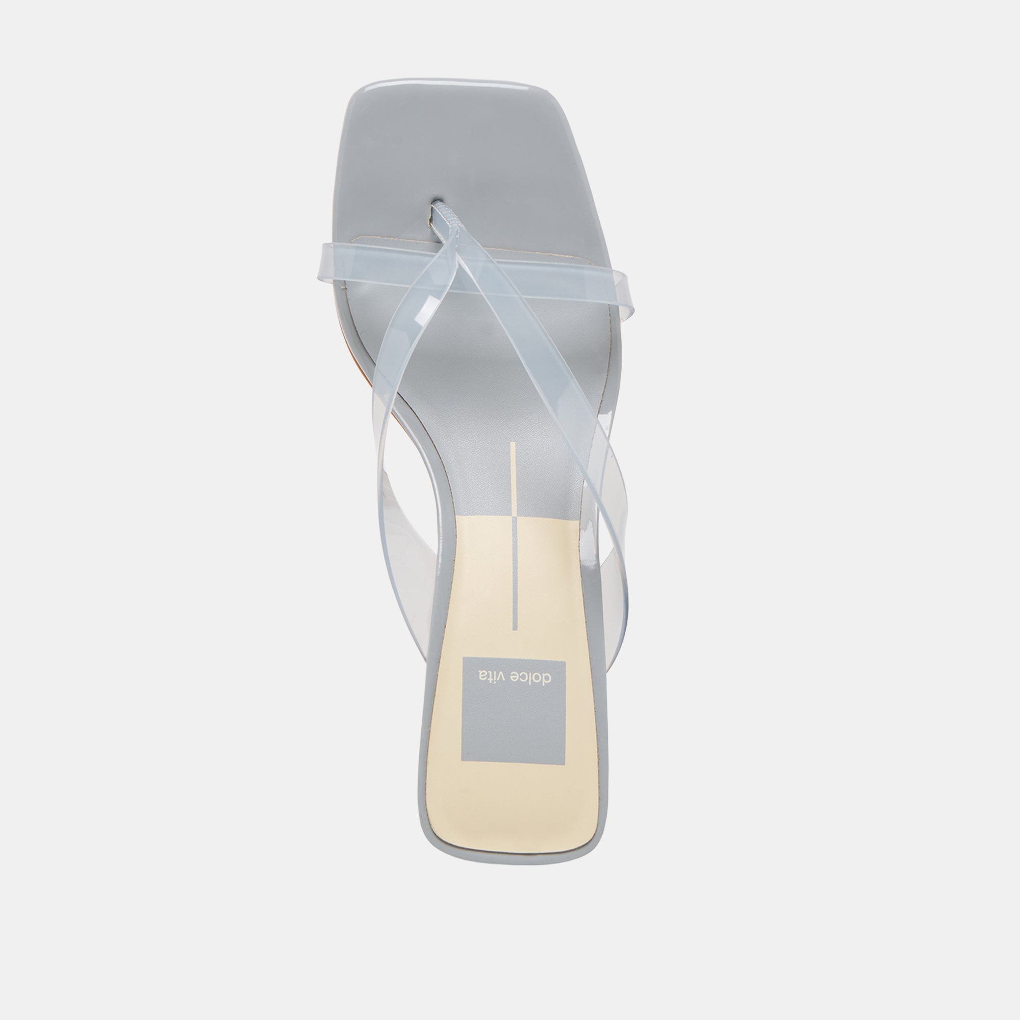 BREVEL VINYL HEELS DUSTY BLUE JELLY - Image 11