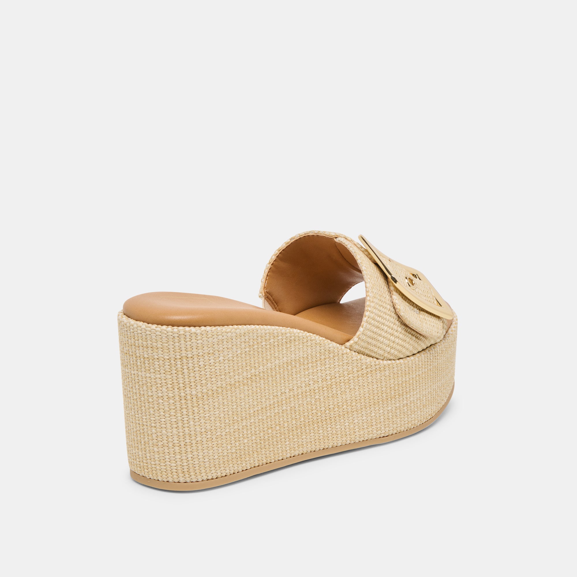 JILIAN WEDGES LT NATURAL RAFFIA - re:vita - Image 5