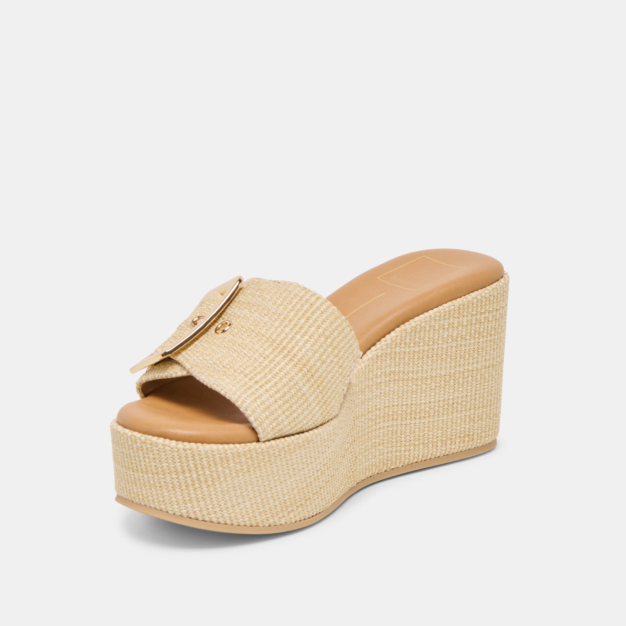JILIAN WEDGES LT NATURAL RAFFIA - re:vita - Image 6