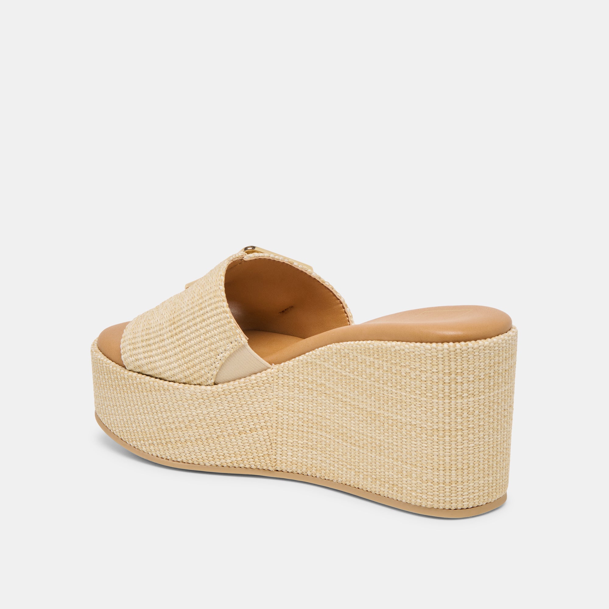 JILIAN WEDGES LT NATURAL RAFFIA - re:vita - Image 7