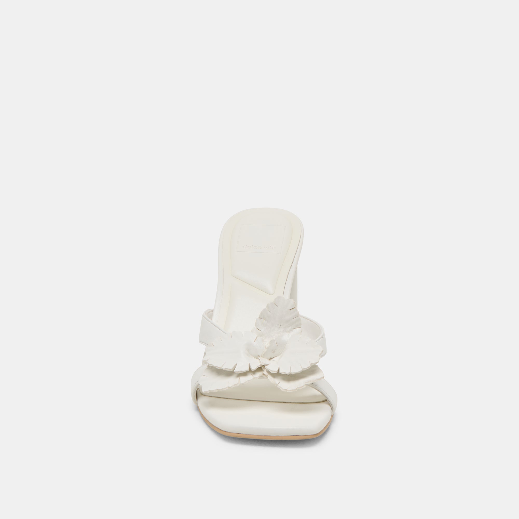 NIKIL HEELS WHITE LEATHER - Image 10
