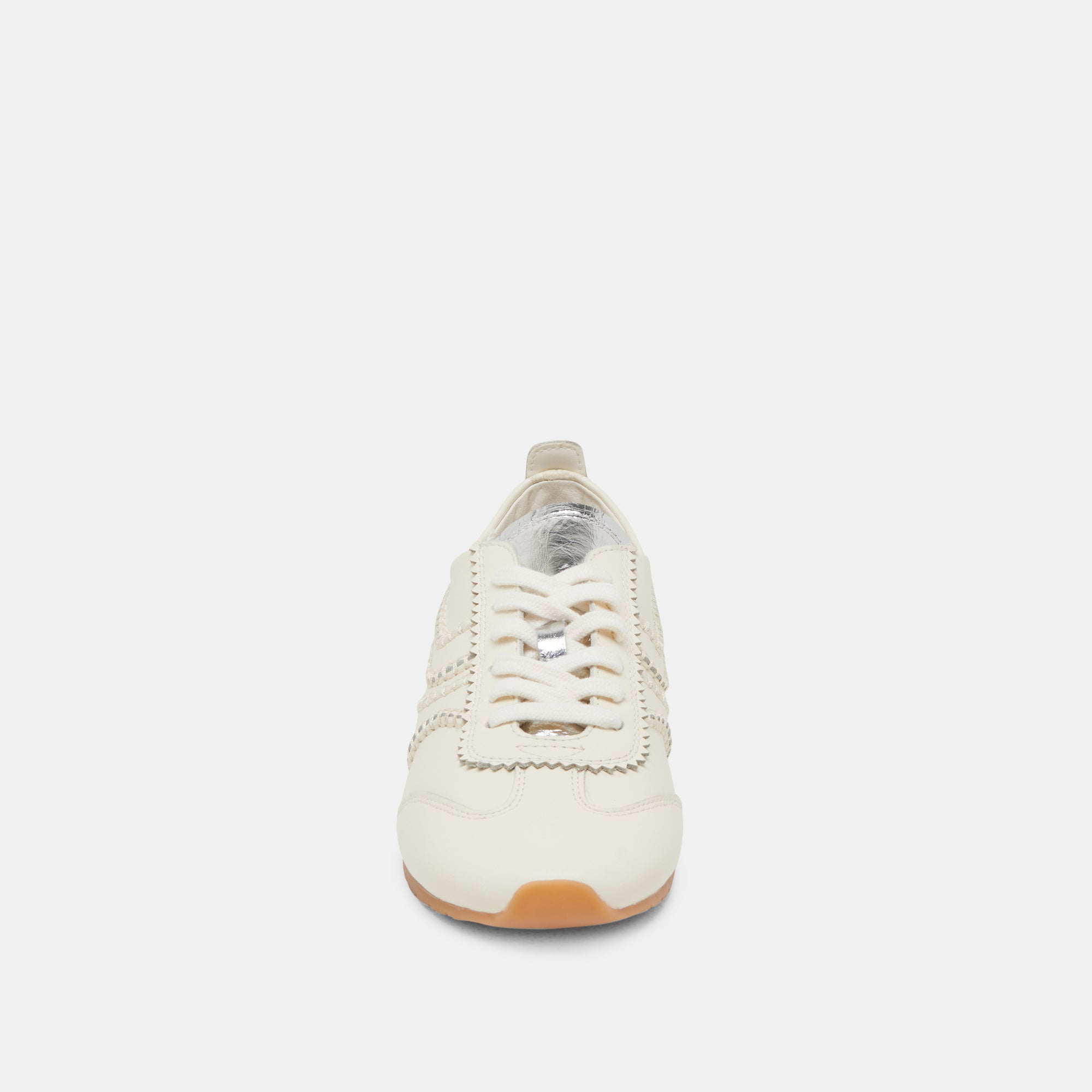 DELANY SNEAKERS OFF WHITE LEATHER - Image 8