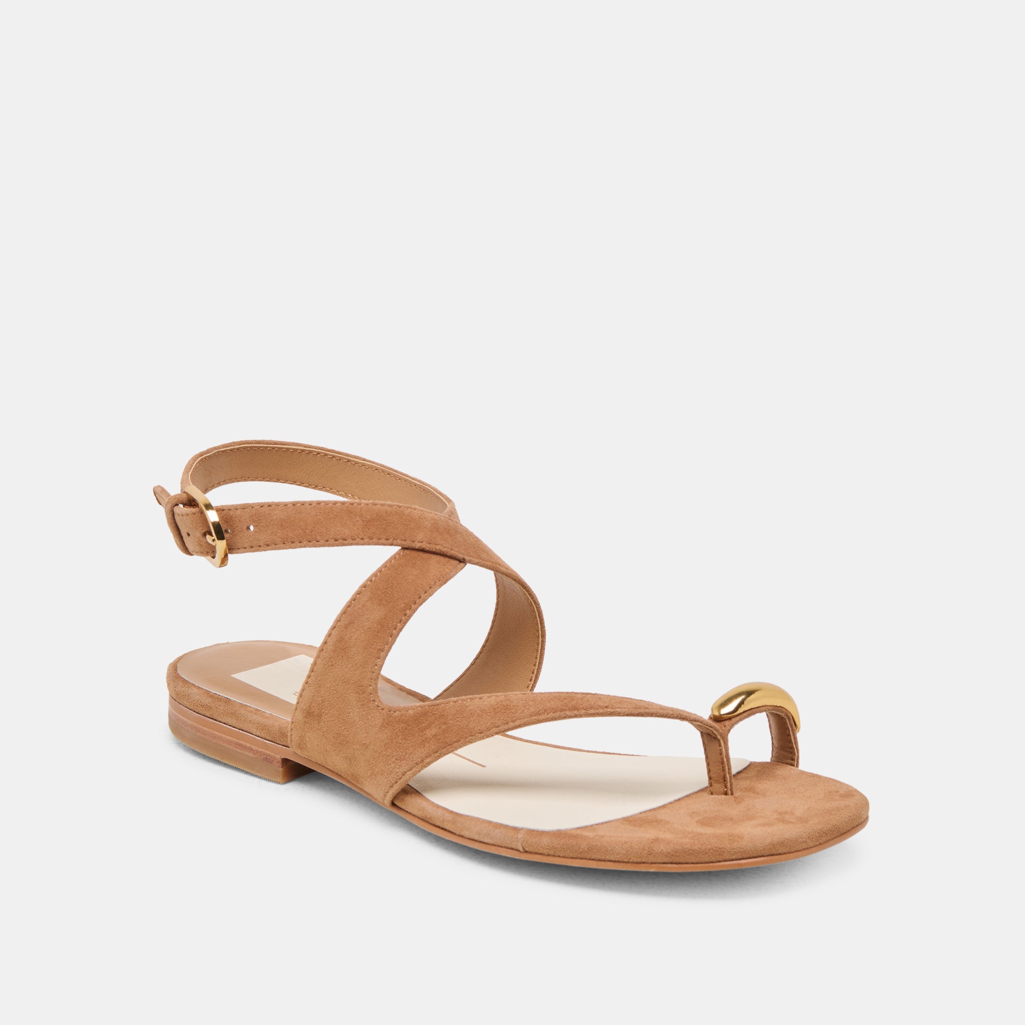 EARLA SANDALS BROWN SUEDE - Image 2