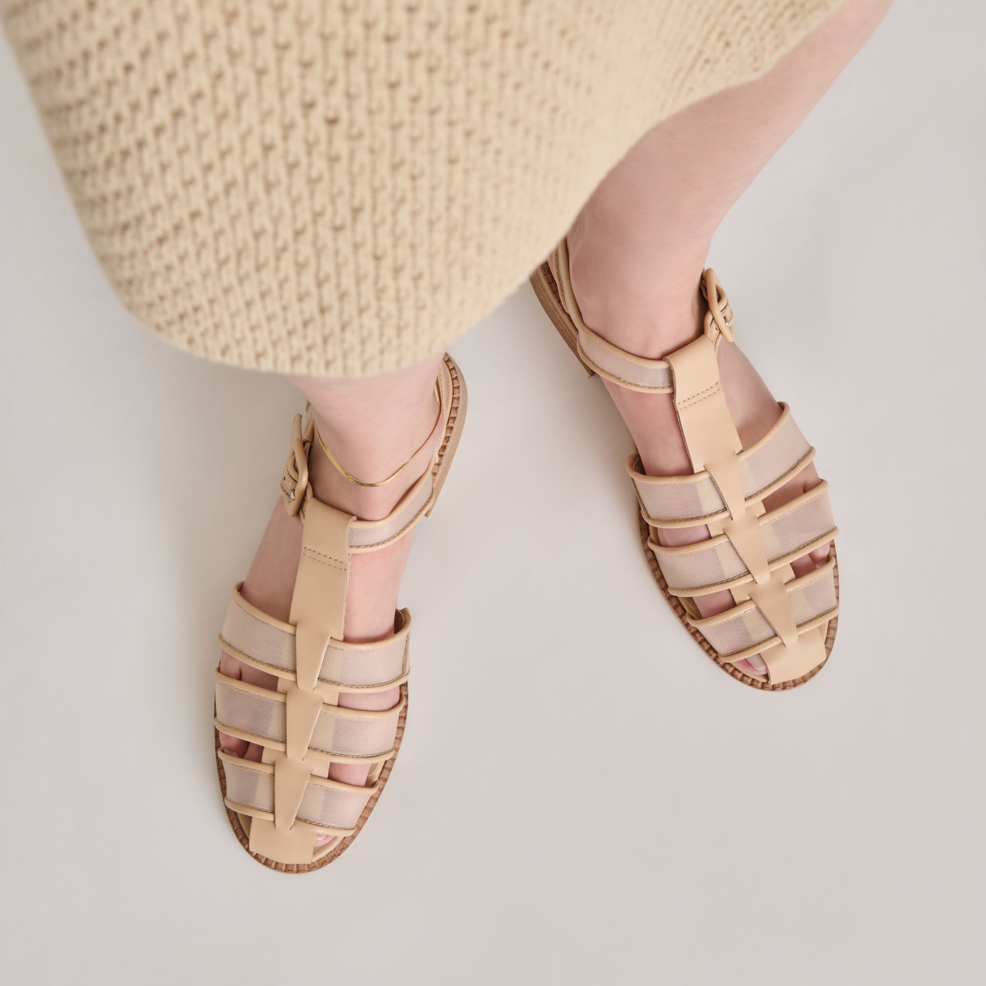 HOLIS MESH SANDALS PRALINE MESH - Image 4
