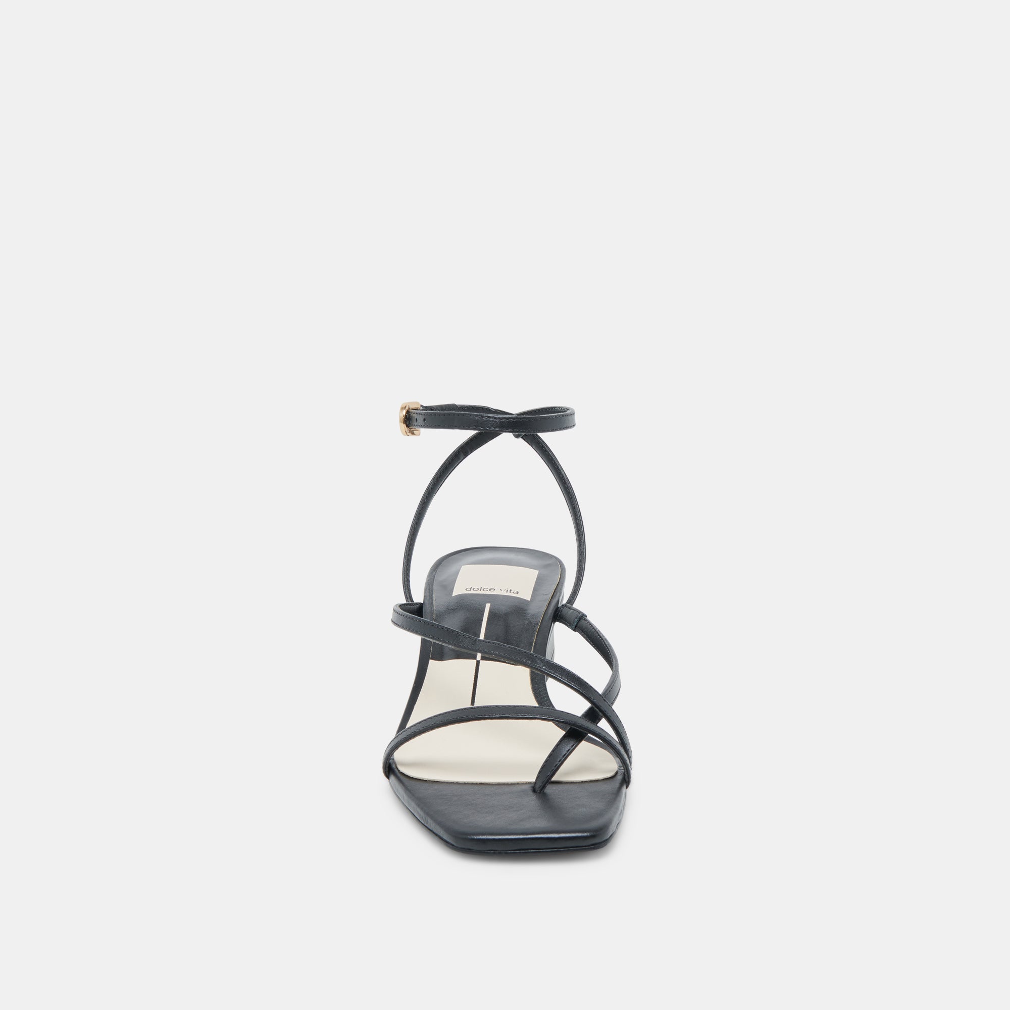 KARLOS WIDE SANDALS BLACK LEATHER - Image 6