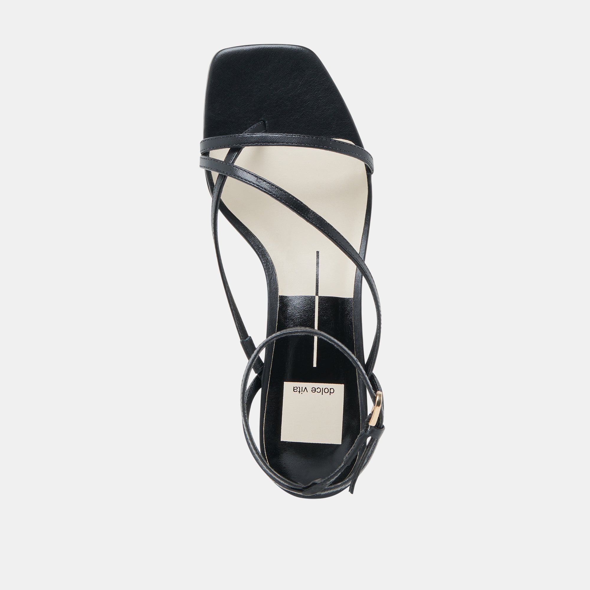 KARLOS WIDE SANDALS BLACK LEATHER - Image 8