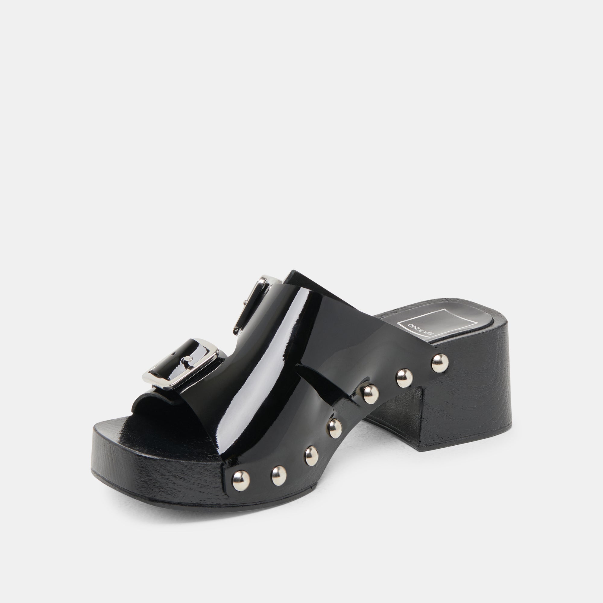 MELODY HEELS BLACK LEATHER - Image 4
