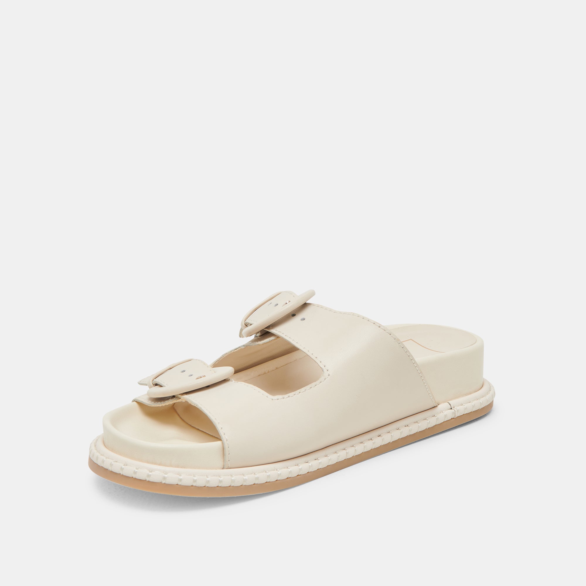 SHAUNY SANDALS BONE LEATHER - Image 4