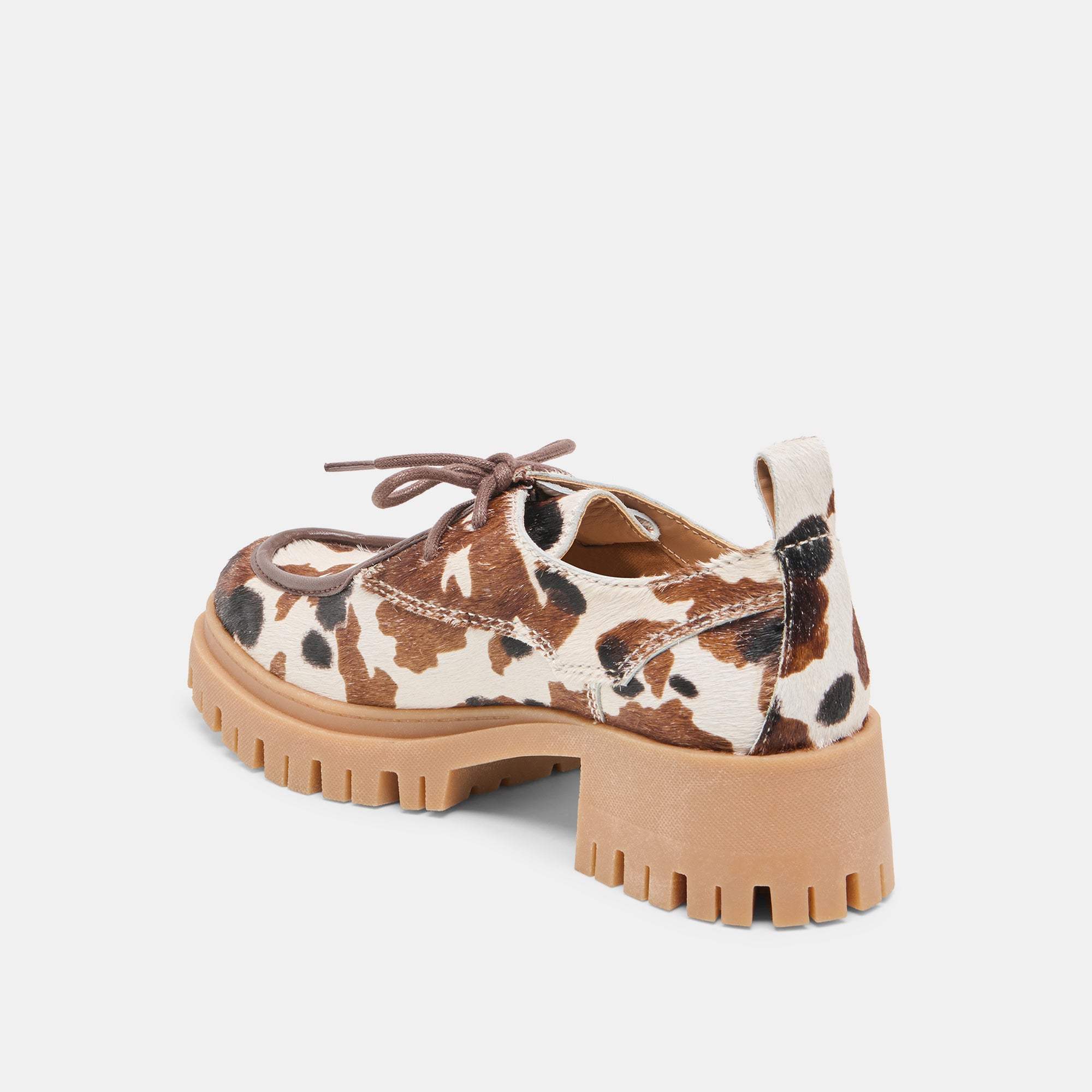 MILZA LOAFERS COCOA CALF HAIR - Image 5
