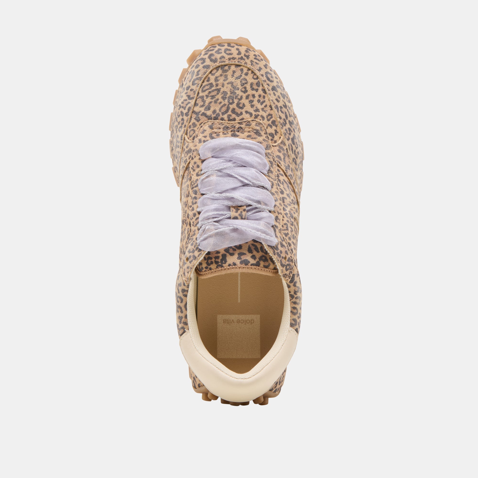 TRICIA SNEAKERS TAN LEOPARD PRINTED SUEDE - Image 12