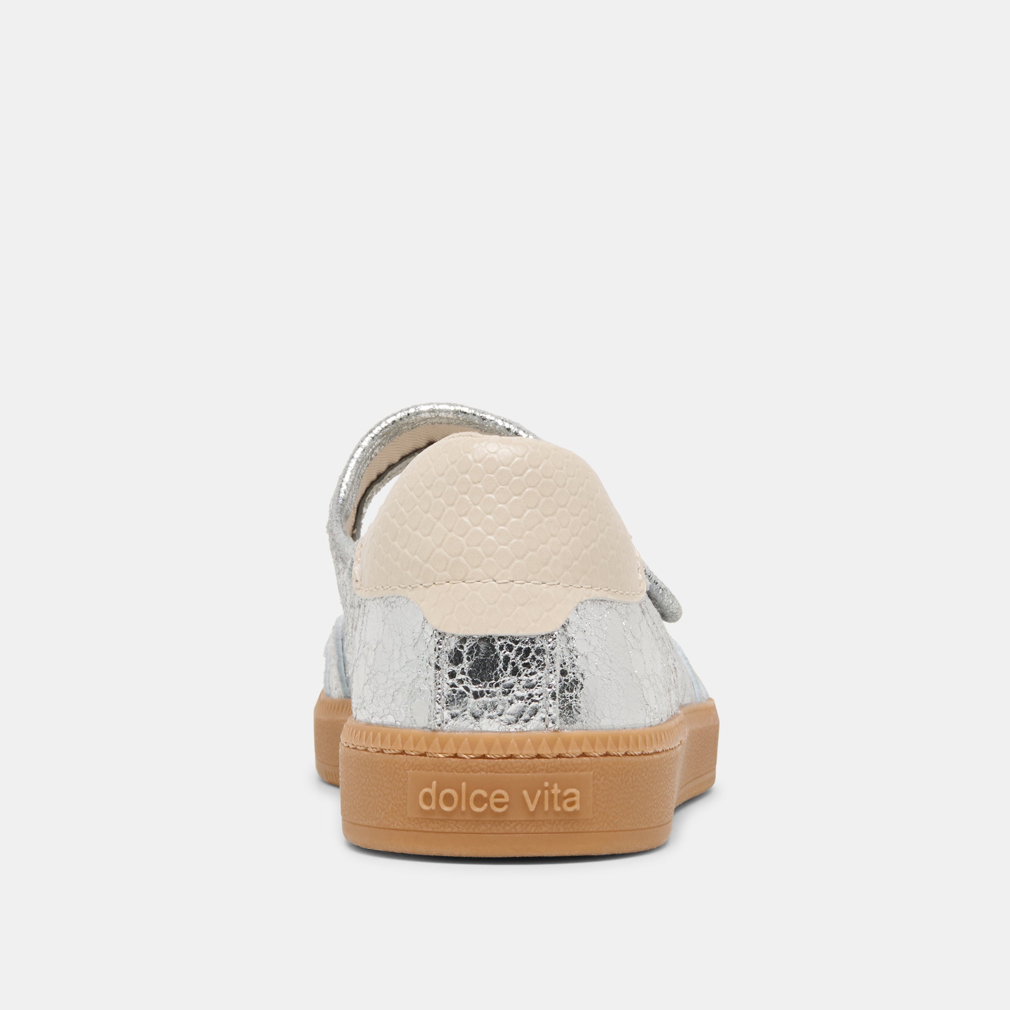 NANET SNEAKERS SILVER LEATHER - Image 9