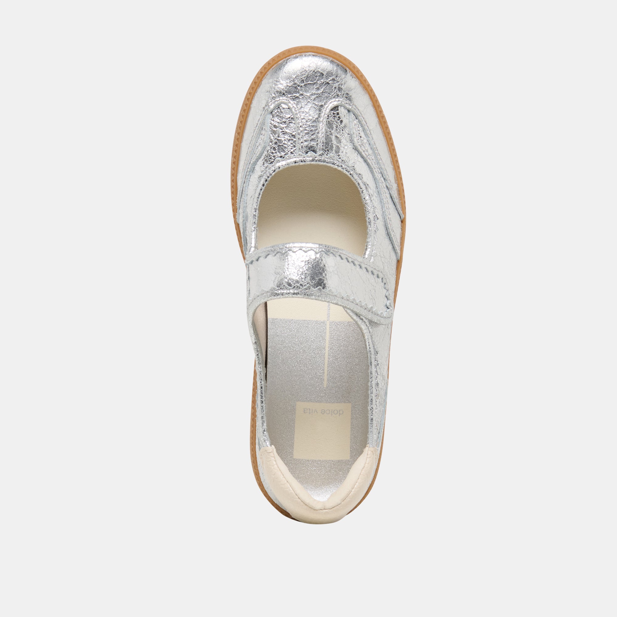 NANET SNEAKERS SILVER LEATHER - Image 10
