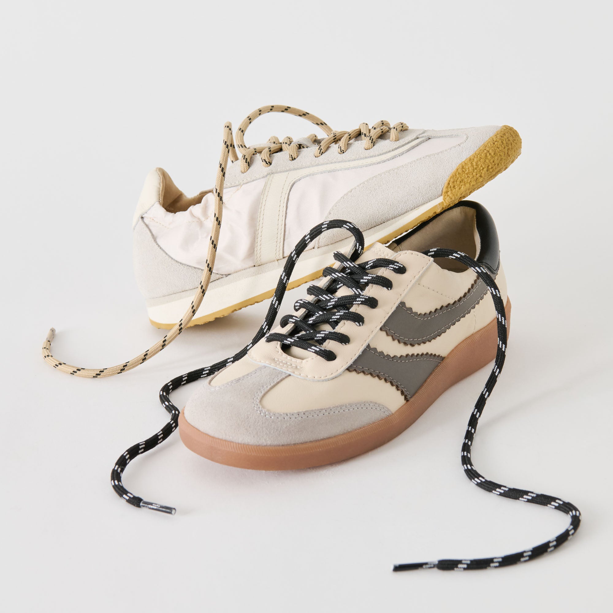 TICK MARK CORD LACE TAN MULTI - Image 3